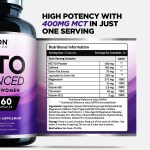 Keto Diet Pills for Men & Women - 1 Month Supply - Vitamins and Minerals - Formulated in The UK - Vegan - Contributes to Fatty Acid & Carb Metabolism