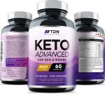 Keto Diet Pills for Men & Women - 1 Month Supply - Vitamins and Minerals - Formulated in The UK - Vegan - Contributes to Fatty Acid & Carb Metabolism