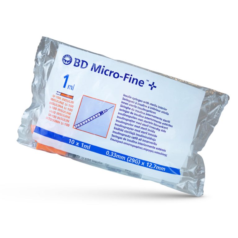 BD Microfine™+ 1ml - 0.33mm (29g) x 12.7ml Syringes with Needles (Pack of 10)