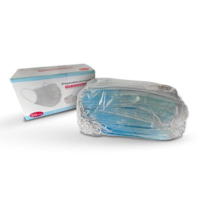 50 x Disposable 3 layer masks
