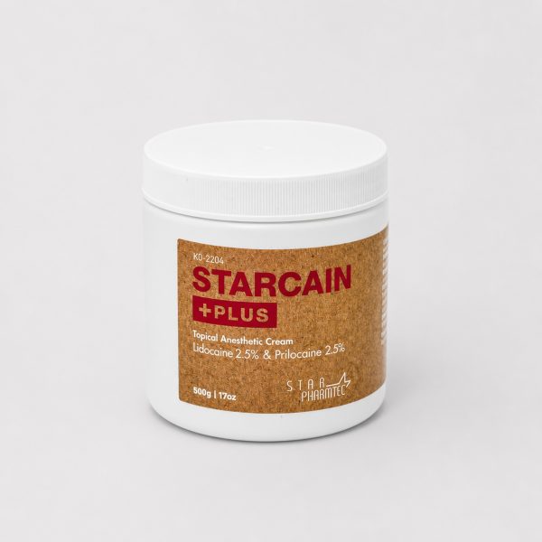 STARCAIN PLUS – Topical Anesthetic Cream (Lidocaine 2.5% + Prilocaine 2.5%)
