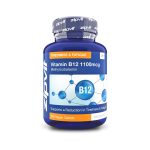 Vitamin B12 Tablets High Strength 1100mcg Methylcobalamin, 360 Vegan B12 Tablets (12 Months Supply). Helps with Tiredness and Fatigue. Vegetarian Society Approved B12 Supplement. UK Supplier